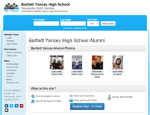 Tablet Screenshot of bartlettyanceyhighschool.com